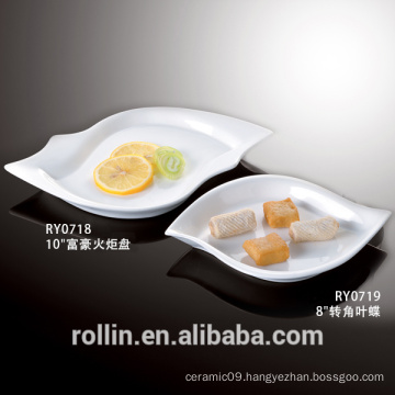 Ceramic Material and Porcelain Ceramic Type custom dinner Plate